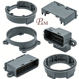 Pièces automobiles moulées par injection OEM en ABS ASA <span class=keywords><strong>PA66GF30</strong></span> - Product Image 3