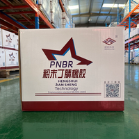 Caoutchouc NBR liquide (Nitrile Butadiène) amélioré pour rouleaux en caoutchouc, matière première PVC modifiée résistante à l'huile, usine chinoise