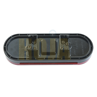 Feu arrière LED ovale de 6 pouces avec fonctions Stop/Feu arrière/Clignotant et marche arrière, fixation par œillet ou par bride, pour camion et remorque, conforme aux normes DOT/SAE/FMVSS108