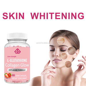 Gummies éclaircissantes OEM au L-Glutathion et Collagène Peptide pour l'éclat de la peau, soin anti-pigmentation et élimination des taches brunes, extraits végétaux, 60 unités - Product Image 2