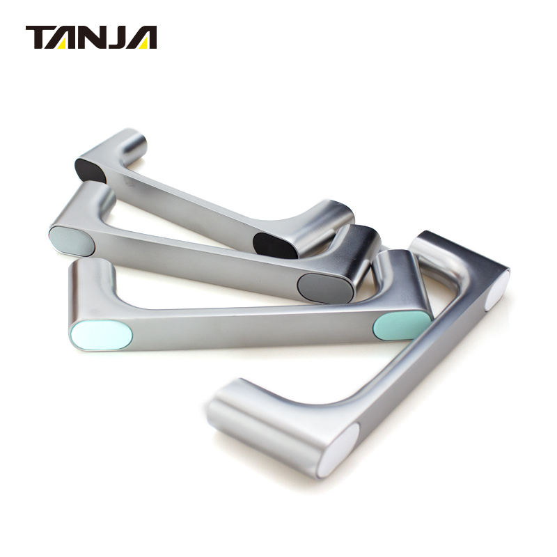TANJA  Drawer Handle Door Handle Black Aluminium Handle for Kitchen Cabinets