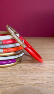 Luxury Artisan Women's Eco-Friendly Trendy Horn Wide <b>Bangle</b> <b>Bracelet</b> Handmade Fashion Jewelry for Wedding & Party at Low Price - Product Image 6