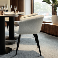Fauteuils modernes en tissu pour salle à manger Salon Réception et cuisine pour restaurants et hôtels Mobilier de restaurant