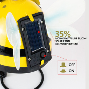 Lámpara Solar <span class=keywords><strong>de</strong></span> Jardín con Ojos Móviles, Luz LED Blanca Cálida, IP65, Decoración <span class=keywords><strong>de</strong></span> Jardín, Batería Incluida - Product Image 3