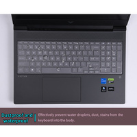 Kulit Keyboard TPU tahan air, penutup pelindung Laptop HP untuk MacBook Keyboard versi bahasa Inggris