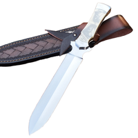 Couteau de survie tactique en acier inoxydable de haute qualité avec couteau de poche épée divine OEM bricolage personnalisable pour usage industriel