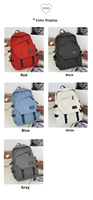Nueva Mochila Escolar Deportiva Impermeable de Buena Calidad para Jóvenes Estudiantes, Viajes Casuales