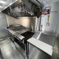 Remorque de Restauration Ambulante Prête à l'Emploi Entièrement Équipée pour Vente de Nourriture en Rue et Événements de Zones de Fans