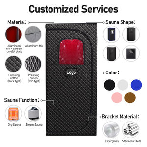 Fuerle製 新型 遠赤外線 ドーム型サウナ テント 赤色光療法 ドライサウナ ポータブルサウナ リラックス＆デトックス用 - Product Image 5