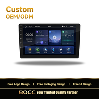 Lecteur MP5 pour voiture BQCC 10,1 pouces, écran tactile IPS, CarPlay sans fil, Android Auto, caméra de recul, lecteur DVD pour voiture, autoradio Android