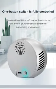 Detector de Gas CO2 portátil 3 en 1, medidor de CO2, analizador de Gas con batería de trabajo larga integrada para el hogar