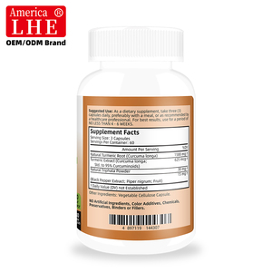 Curcuma et Curcumine Personnalisés 180 Capsules avec Biopérine – Essentiel pour la Mémoire et l'Apprentissage – Extraits Végétaux de Curcuma et Curcumine - Product Image 4