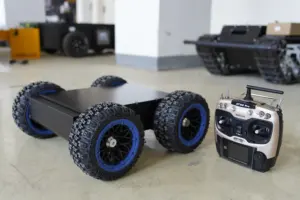 Chasis Robótico Universal con Ruedas Integradas, Batería BMS Integrada, Módulo de Potencia de 500W 24V, Motor Servo, Encoder y Componentes de Freno - Product Image 5