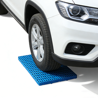 Tapis de sol pour entrepôt frigorifique, imperméable et résistant à l'humidité, épaissi, à entrée 4 directions, en grille plastique, pour palettes de marchandises à face unique