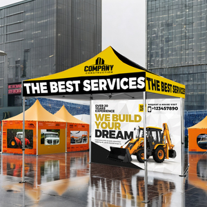 Toldo de aluminio para tienda de campaña, toldo de diseño personalizado para publicidad, No. 1