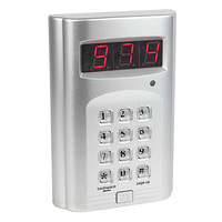 Retekess F4410D Transmisor de Teclado ASK AM con Botón de Llamada Inalámbrico de 999 Canales y Alcance de 500m para Sistemas de Llamada y Gestión de Colas