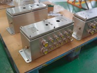 Boîtier électrique antidéflagrant IP66 LD-FBJX en acier inoxydable SS304 CAB1+JB1, coffret de commande industriel pour le pétrole