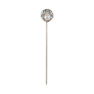 Brochetas de Acero Inoxidable 304 para Frutas, Brochetas Creativas con Forma de Concha de Perla para Postres, Brochetas Lindas para Pasteles y Repostería, Venta al por Mayor - Product Image 5