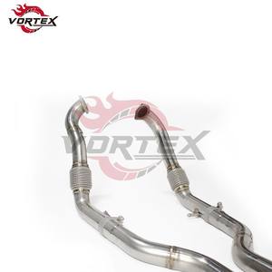 Système d'échappement Catback VORTEX Performance en acier inoxydable 304 pour AUDI S4 B9 B9.5 2018-2025 Turbo Escape Muffler - Product Image 4
