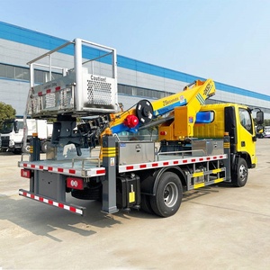 Camión con plataforma elevadora articulada FOTON de 13-22 m, camión con cesta elevadora de brazo plegable, camión con elevador aéreo - Product Image 6