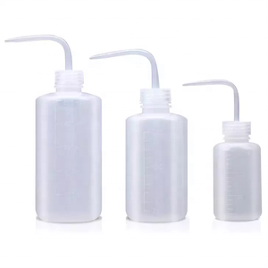 <b>Plastic</b> <b>Squeeze</b> Wash <b>Bottle</b> 250ml 500ml 1000ml Laboratory Chemical <b>Bottles</b> With Long Spout For Precise Dispensing - Product Image 1