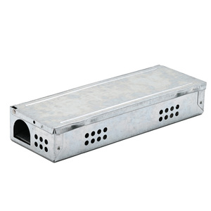 Trampa para ratas y ratones vivos de Metal sólido Caja de trampa para ratones multicaptura humana segura para control efectivo de plagas de roedores Control de animales - Product Image 2