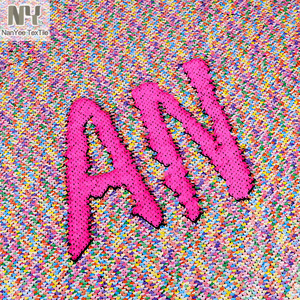 Nanyee Dệt Đa-Màu Sắc 5Mm Cá Quy Mô Kẹo Màu Sequin Vải Cho Túi Trang Trí - Product Image 1