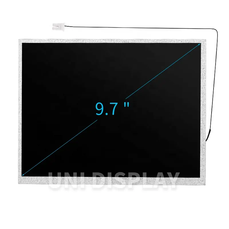 Écran lcd tft 9.7 "ips 1024x768, 9.7x1024, pour machine pos, 768 pouces, haute qualité