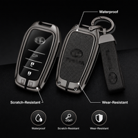 Fabricant de coques de clés de voiture en gros, coque de clé de voiture en alliage de zinc, coque de clé de voiture personnalisée en gros pour clé intelligente à télécommande automobile