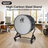 DFTF Fabricant Professionnel Batterie de Tambours de Concert 40 Pouces avec Caisse Claire Symphonie, Peinture Haute Brillance, Support Rotatif à 360°, pour Spectacles et Performances en Bois