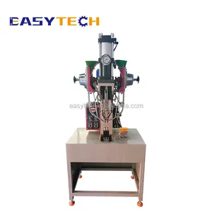 Pneumatic eyeleting hardware plastic eyelet machine automatic