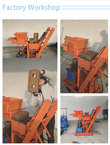 High Output Hydraulic Brick Press with Concrete Mixer for Industrial Plant <strong>Use</strong> - Product Image 6