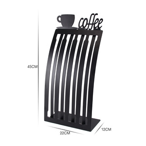 Offre Spéciale 40 pièces noir Couleur Fer Debout <span class=keywords><strong>Nespresso</strong></span> Porte-Capsule de Café - Product Image 3