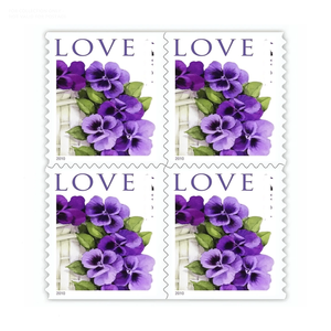 Nouvelles Étiquettes Postales Design Vintage Rose pour Mariage, Autocollants de <span class=keywords><strong>Timbres</strong></span> <span class=keywords><strong>Postaux</strong></span> pour Collection - Product Image 5
