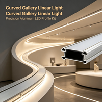 Profilé LED en aluminium alliage de précision, service de découpe sur mesure pour projets d'éclairage linéaire personnalisés