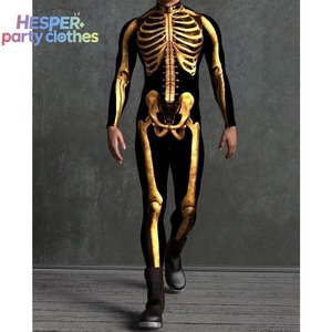 Mono HESPER con Estampado de Calavera para Hombre, Mono de una Pieza con Impresión Digital 3D, Traje de Anime para Adultos - Product Image 3