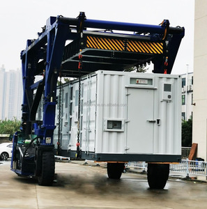 Grúa Portátil Móvil de 60t 80t para Transporte de Contenedores Pesados con Ruedas de Goma - Product Image 1
