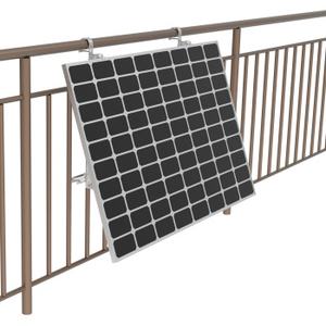 Supports de montage mural pour panneaux solaires Gresolar avec angle d'inclinaison personnalisé, supports photovoltaïques pour murs plats, supports de clôture solaire - Product Image 1