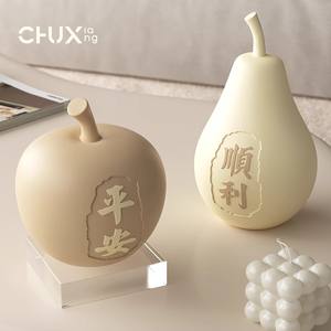 Beurre Style Résine Artisanat Bureau Cave À <span class=keywords><strong>Vin</strong></span> TV Stand Pomme Poire Ornements pour La Maison Salon Entrée Bureau Déménagement - Product Image 3