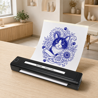 Imprimante thermique portable A4 Xprinter K82 avancée pour motifs de tatouage, compatible avec tous les téléphones, idéale pour les débutants