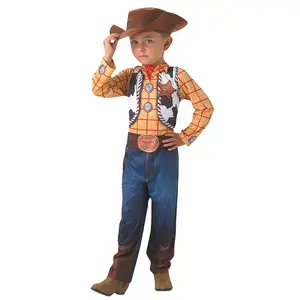 Toy Story 4 Woody Halloween Costumes for Boys Cosplay Kids Party Costume Toddler Outfit for Boy