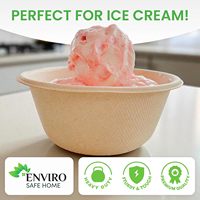 Barquette alimentaire jetable 100 % biodégradable et compostable en bagasse, assiette en papier de canne à sucre, contenants à emporter