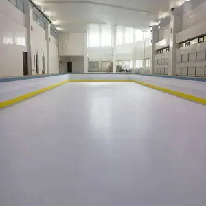 OEM impermeabili UHMWPE calotte di ghiaccio artificiale pista di pattinaggio su ghiaccio sport PE ghiaccio sintetico pista di Curling Hockey piastre