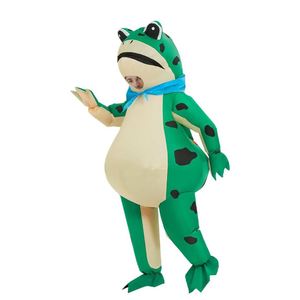 Inflatable <b>Costume</b> Adult Frog Halloween Cute Animal <b>Costumes</b> Funny Blow up Suit <b>for</b> <b>Men</b> Women <b>Cosplay</b> Party - Product Image 3