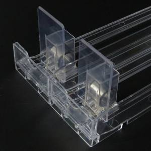 Exhibición cosmética de alta calidad, botella con resorte, estante para bebidas enlatadas, empujador, divisor de productos - Product Image 6