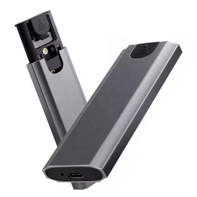 Free Tool Dual Protocol Type-C to M.2 SSD Enclosure NVME & NGFF Mobile SSD Case USB 3.1 PCIE and SATA SSD Box