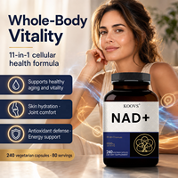 Capsules ACORN OEM à Marque Privée 11 en 1 NAD Resvératrol Astaxanthine Soutien Énergétique Compléments NAD en Capsules