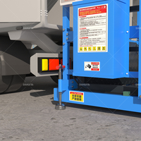 Plateforme de levage et de déchargement de conteneurs verticale hydraulique mobile pour la manutention des marchandises en entrepôt et sur camion