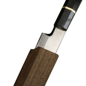 <span class=keywords><strong>Garde</strong></span>-housse en bois pour couteau, ustensile de cuisine en noyer noir, gaine de bois pour couteau sashimi - Product Image 3