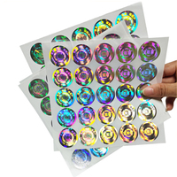 Autocollant holographique en vinyle personnalisé de haute qualité, imperméable, best-seller, pour ordinateur, téléphone portable, appareil photo, électronique grand public